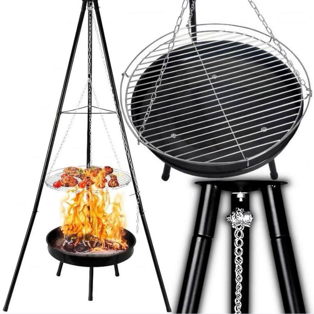 Grill stojący trójnóg: poznaj jego zalety i jak go używać