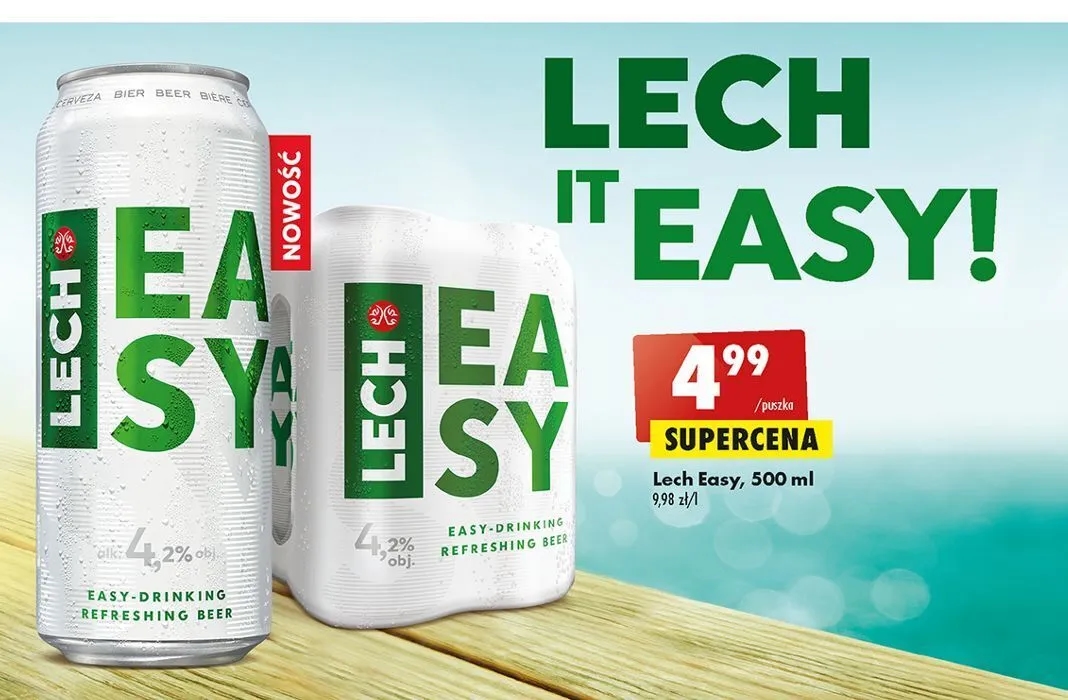 Ile kosztuje piwo Lech? Ceny, porównania i najlepsze oferty